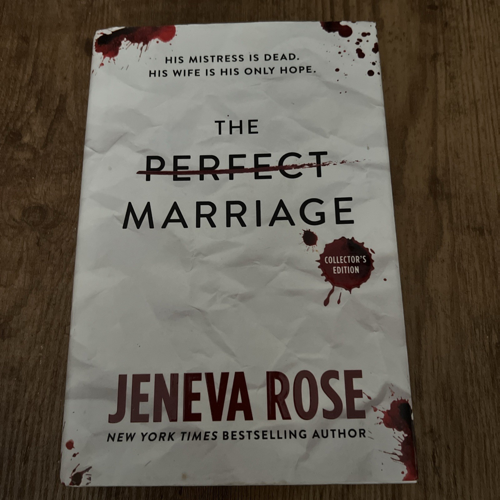 The Perfect Marriage Hardcover Jeneva Rose