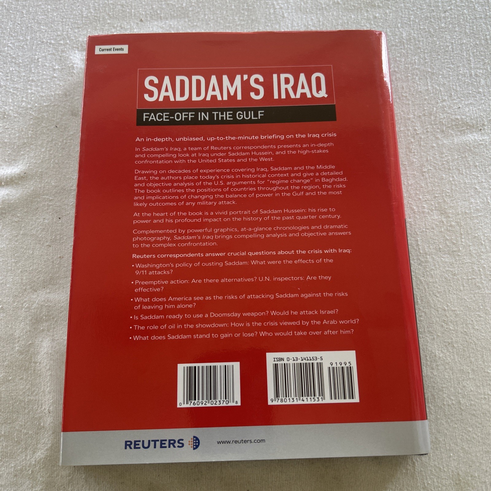 Saddams Iraq: Face-Off in the Gulf, Journalists of Reuters, Pears Se1