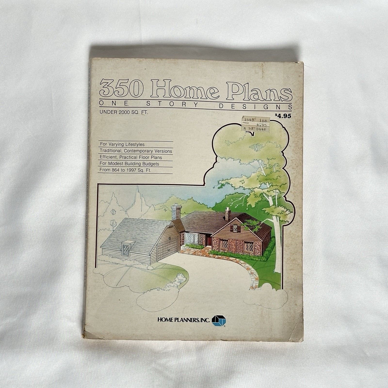 350 Home Plans One Story Designs Under 2000 Sq Ft Home Planners 1982