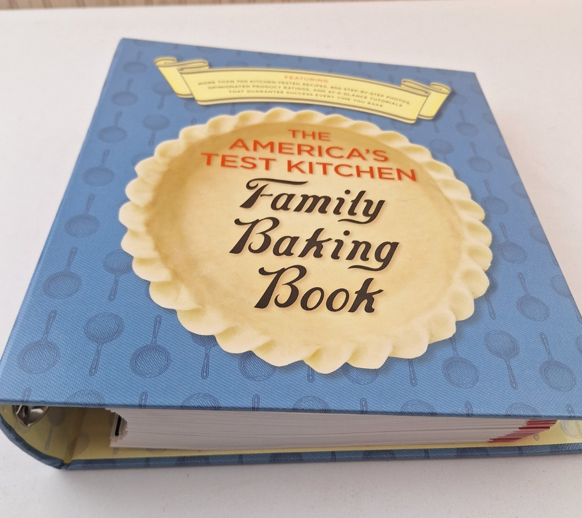America’s Test Kitchen Family Baking Book Ring Bound Glossy Pages 700+ Recipes