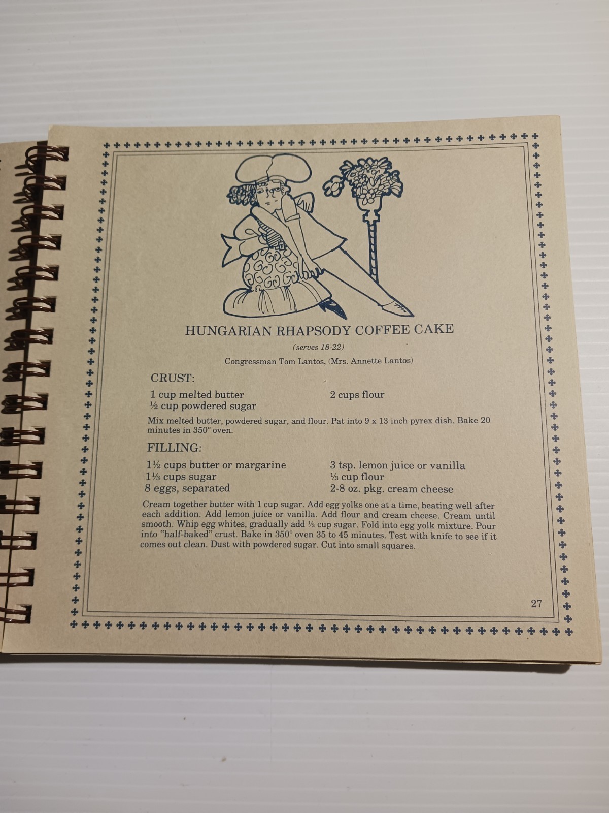 California Poppycoctions Cook Book 3 1982 Recipes Sacramento Palsy
