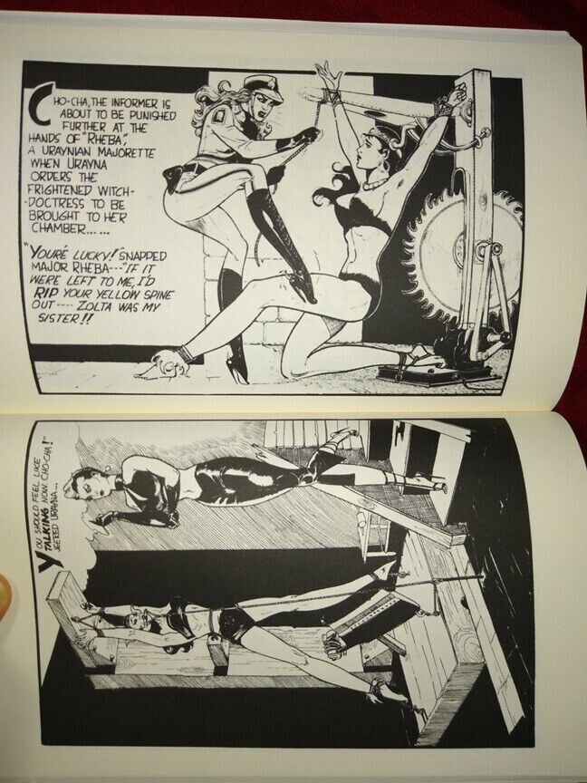 Gene Bilbrew, Eneg, Shibari, John Willie inspired damsels in distress serial