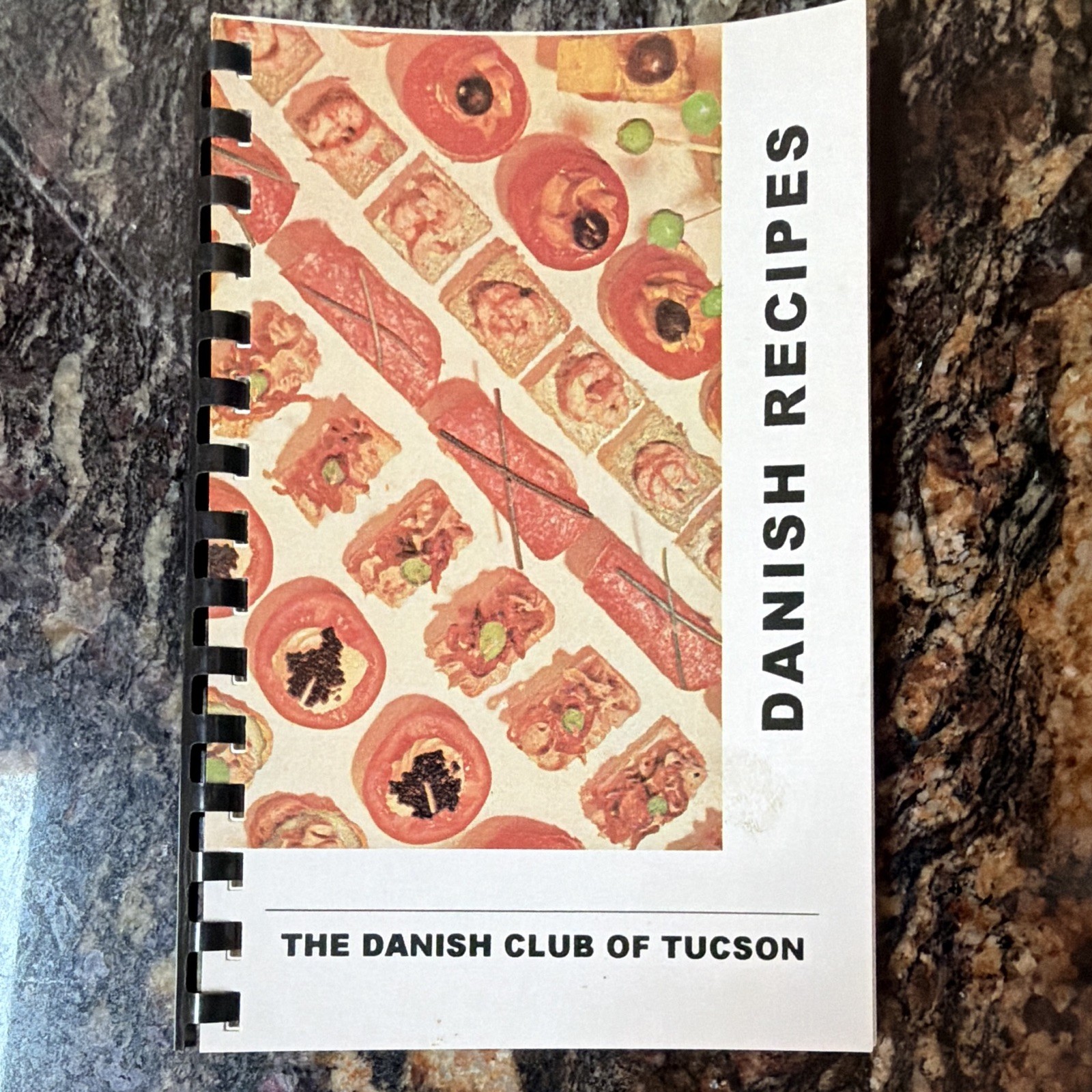 The Danish Club of Tucson Danish Recipes Cookbook Paperback Ring/Wire Bound