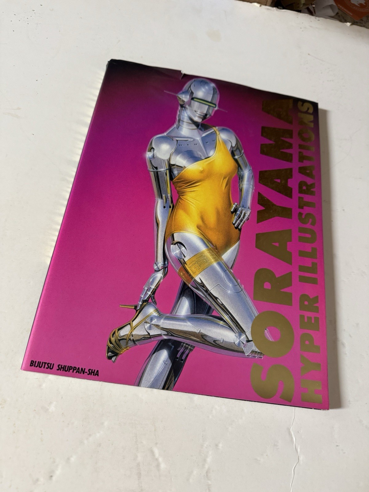 Sorayama Hyper Illustrations Hajime Sorayama Art Book Bijutsu Shuppan-Sha Japan