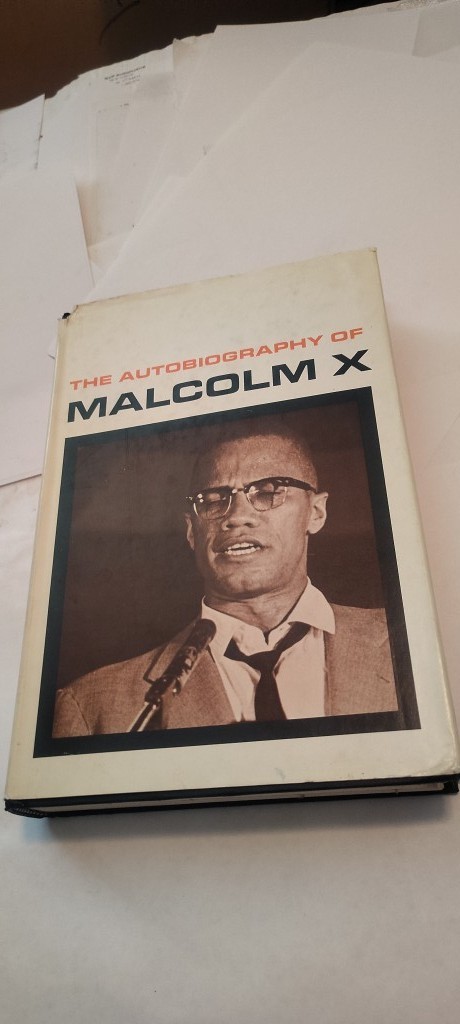 The Autobiography of Malcom X book 10th Printing 1965 grove press HC w/ DJ