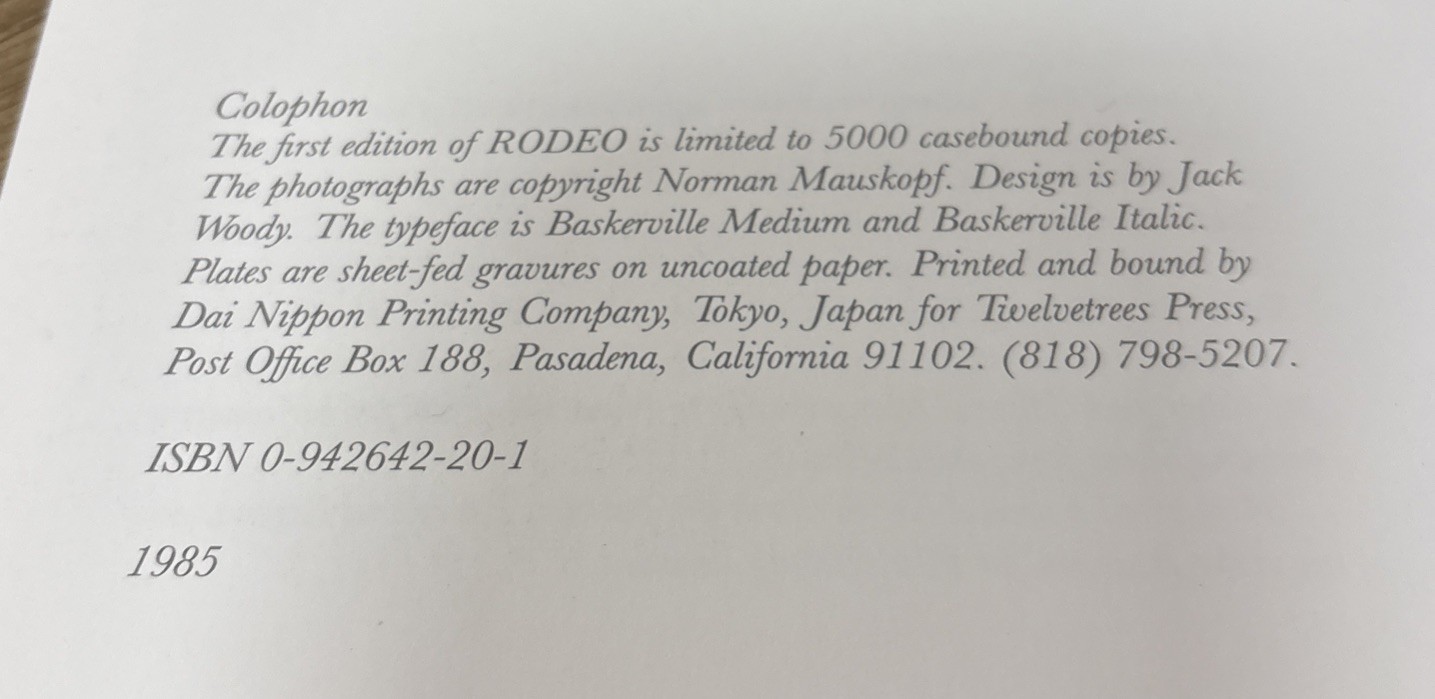Rodeo Mauskopf, Norman