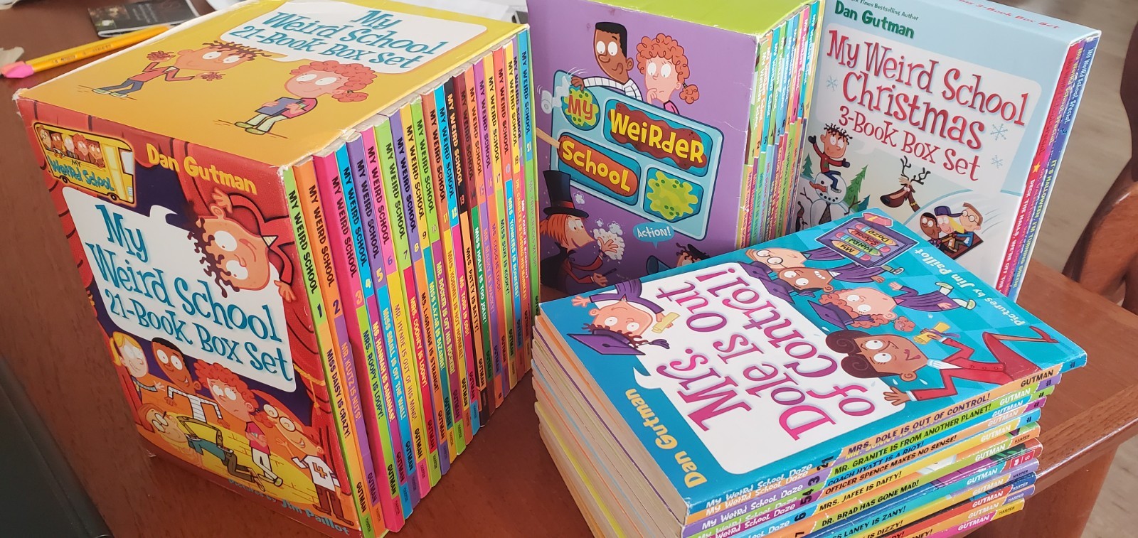 My Weird School – Dan Gutman – COMPLETE- 46 books no duplicates! Kid’s books lot