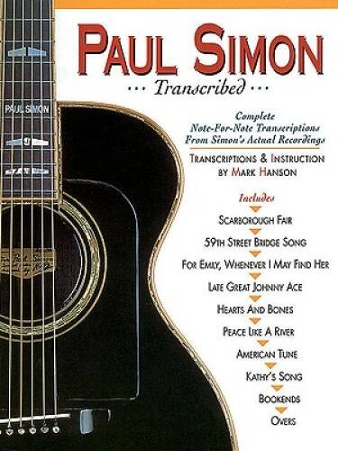 Paul Simon – Transcribed (Paul SimonSimon Garfunkel) – Paperback – GOOD