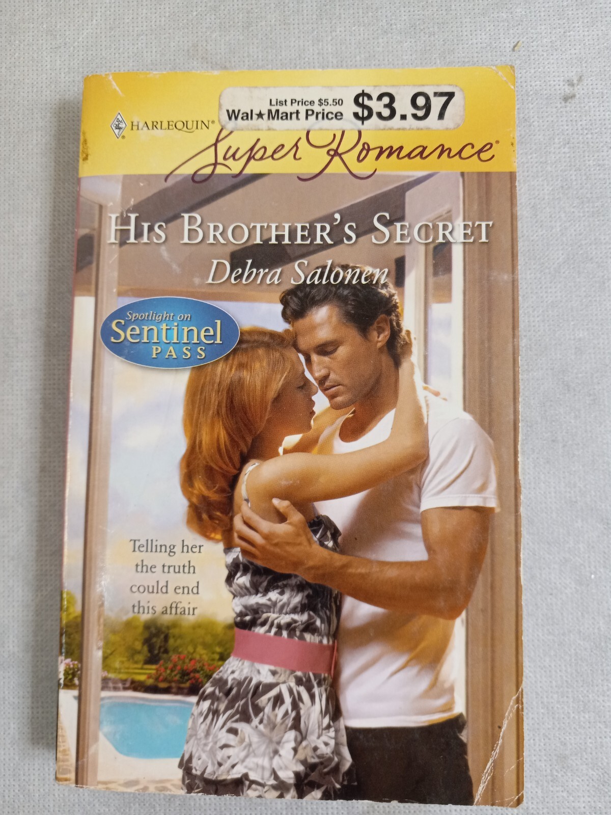 2008 HIS BROTHER’S SECRET Romance Paperback Book by DEBRA SALONEN