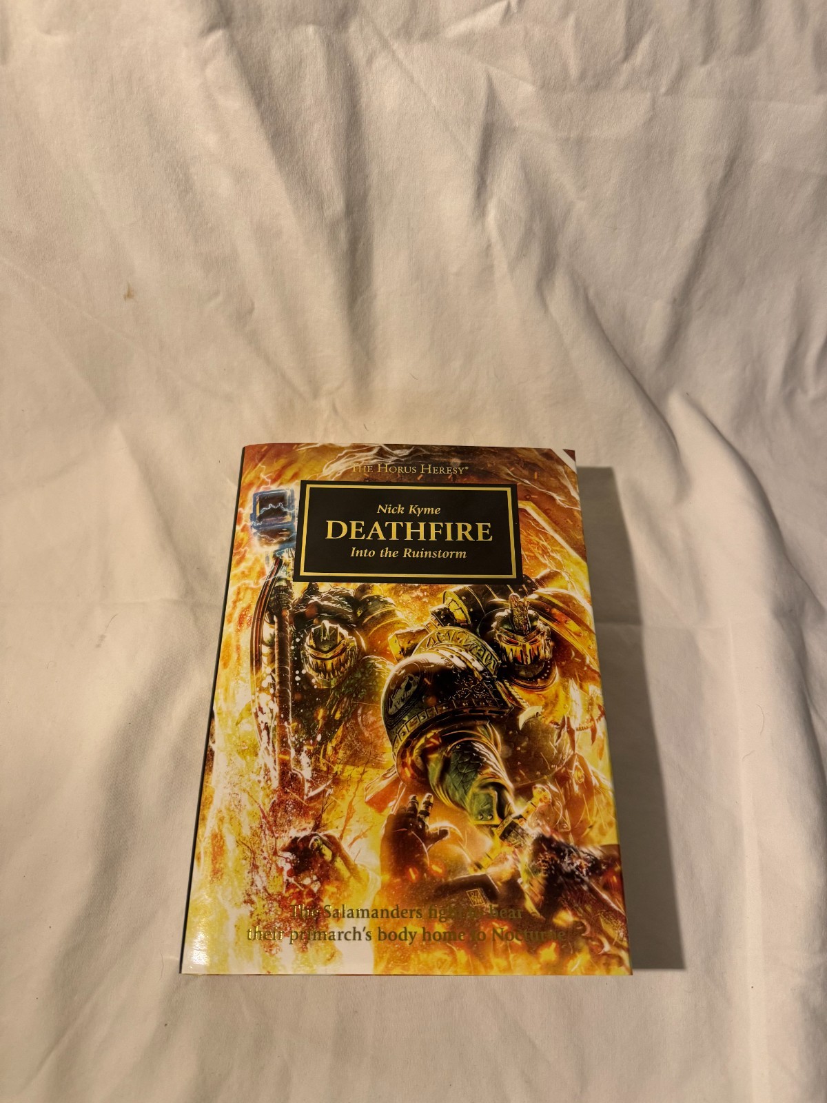 Horus Heresy – Deathfire: Into the Ruinstorm Nick Kyme Hardcover – Warhammer 40K