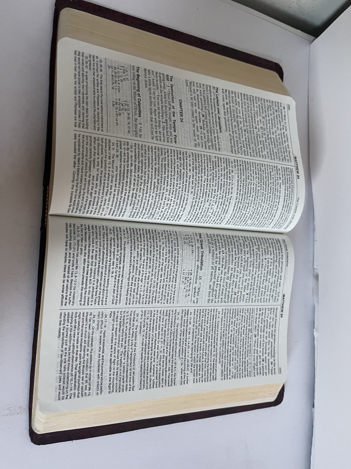 Bible NAB by Fireside Catholic Publishing 1994-1995 Edition Leather Bound