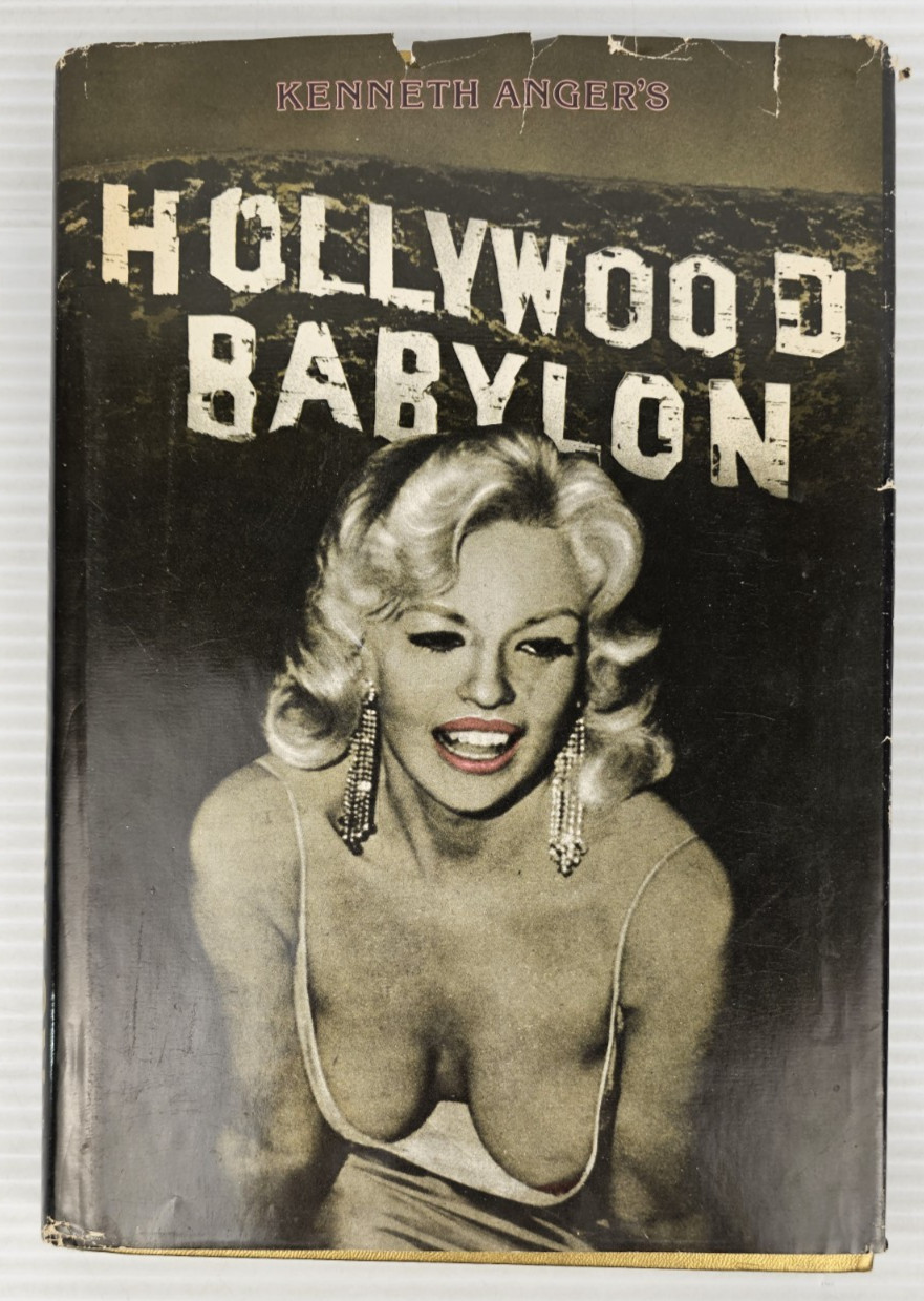 Hollywood Babylon Kenneth Anger 1975 Illustrated Film History Scandal Straight