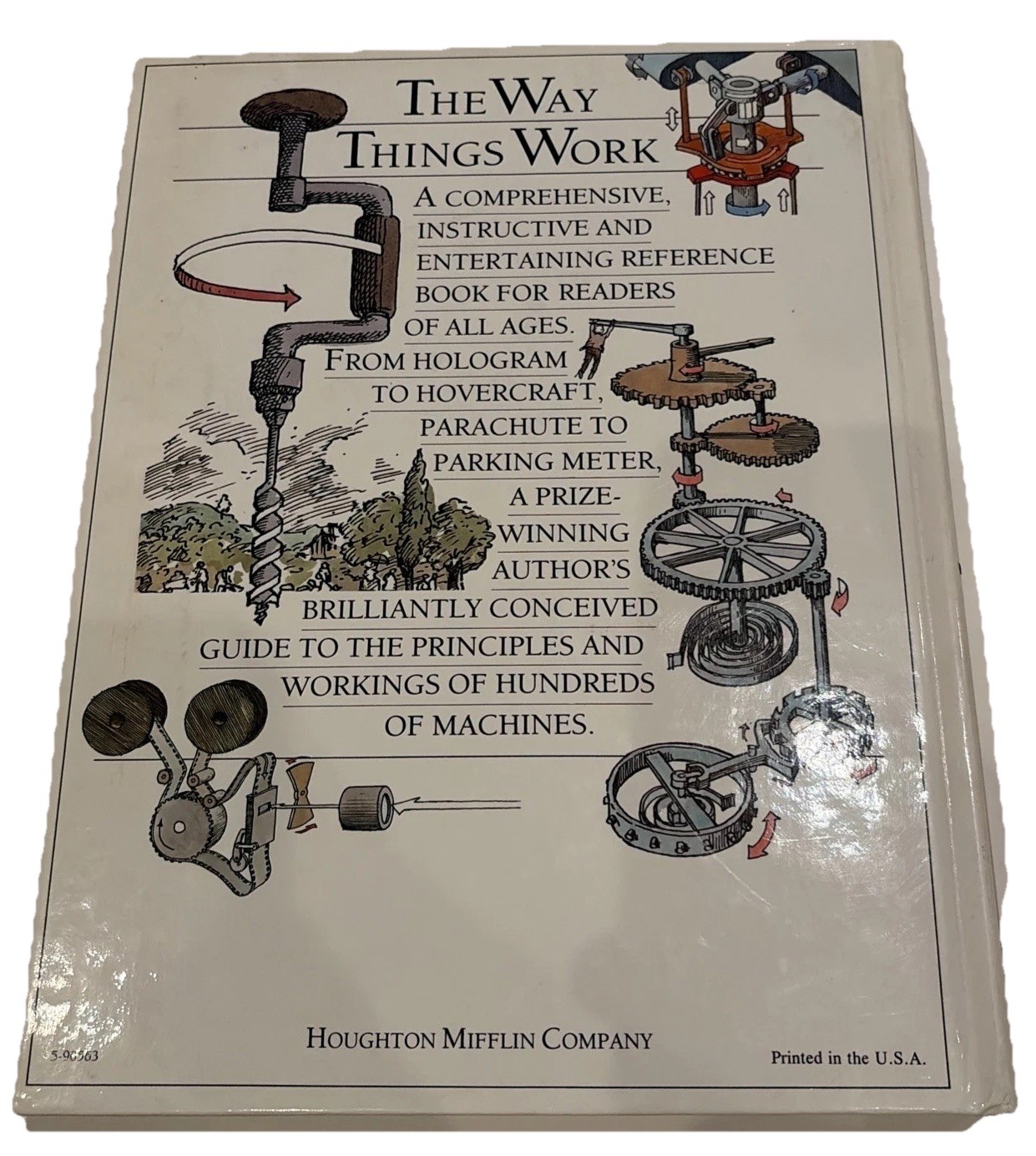 Signed David Macaulay The Way Things Work 1988 Hardcover Dust Jacket Houghton