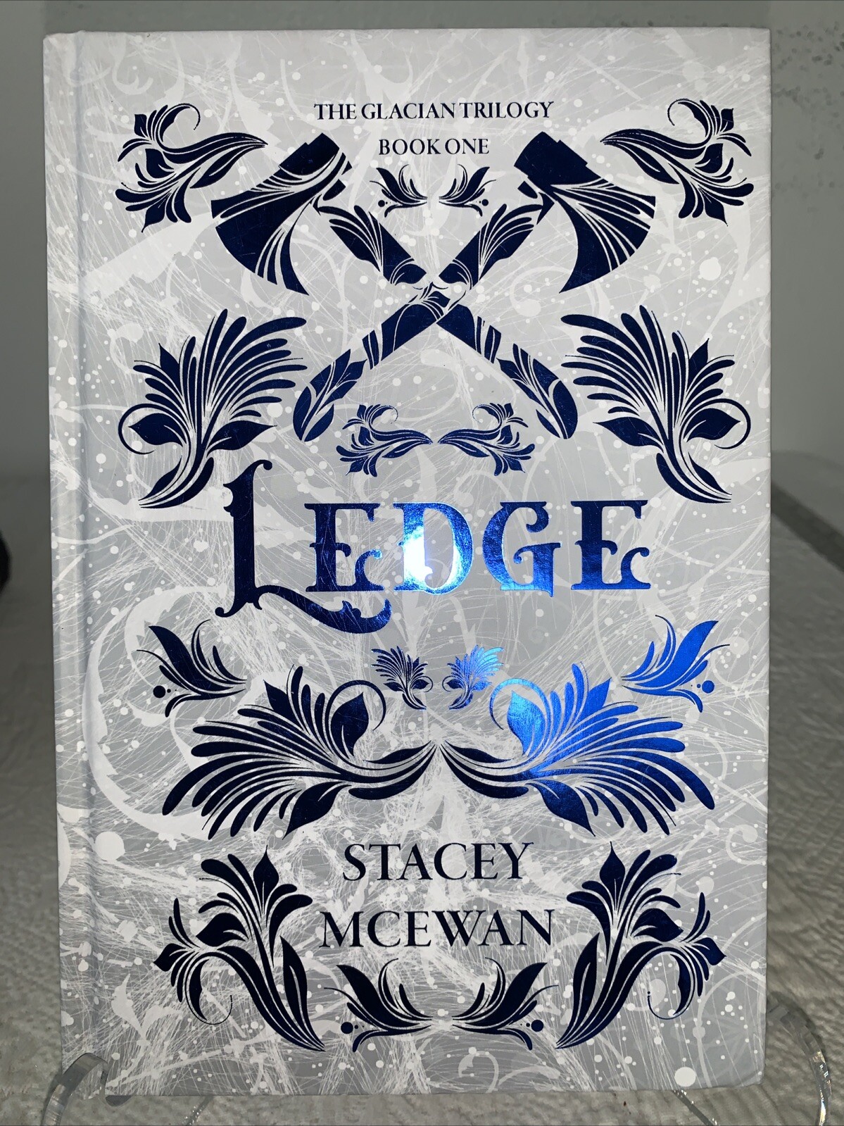 SIGNED Ledge by Stacey McEwan GLACIAN BOOK 1 HC Dark & Quirky Special Edition