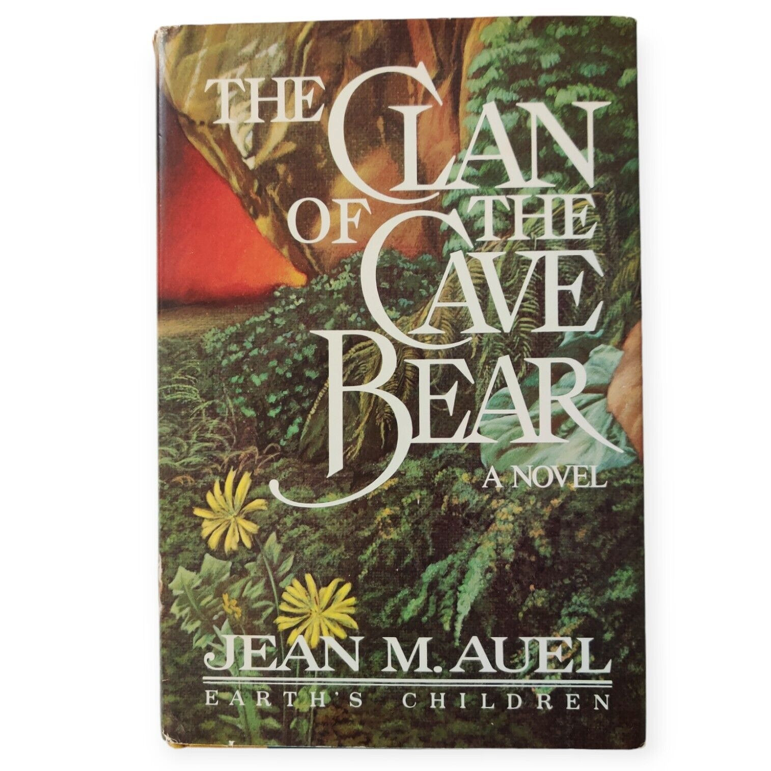 The Clan of the Cave Bear by Jean M. Auel 1980 Book Club Edition Hardcover