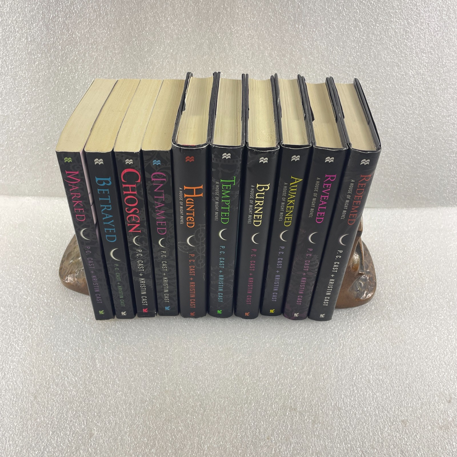 House of Night 10 Book Lot by P.C. Cast Kristin Cast – Mixed TPB HC Series YA