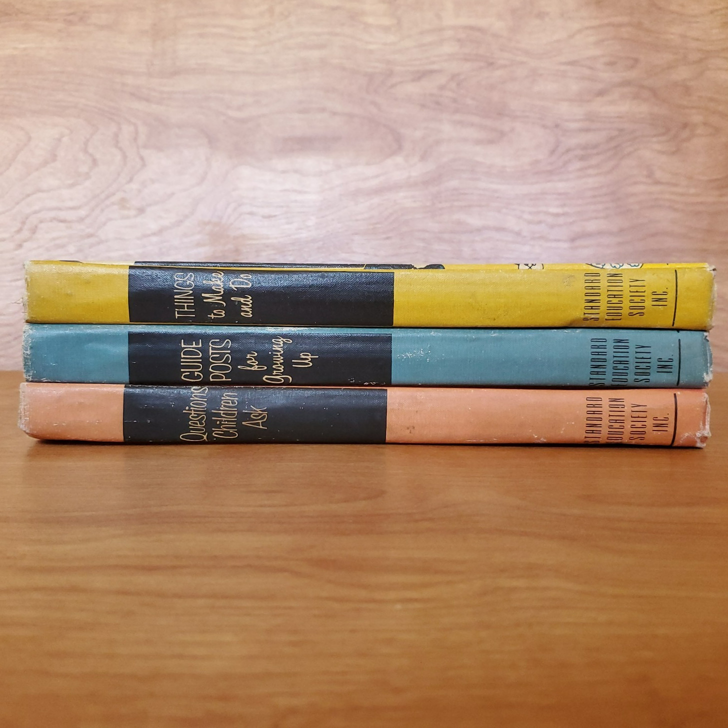 Vintage 1950s Child Horizons Educational Books Lot of 3 Illustrated Hardcover