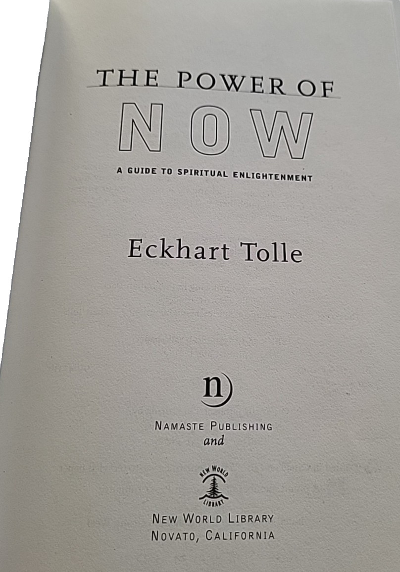 Power of Now : A Guide to Spiritual Enlightenment by Eckhart Tolle (2004)