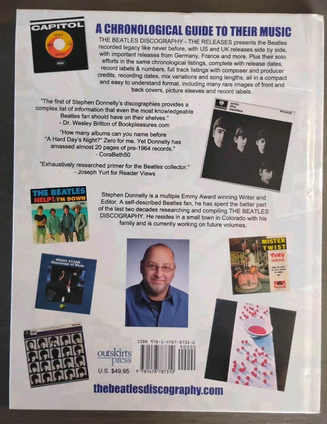 Beatles Discography Volume 1 Stephen Donnelly HARDCOVER Revised Edition 2017