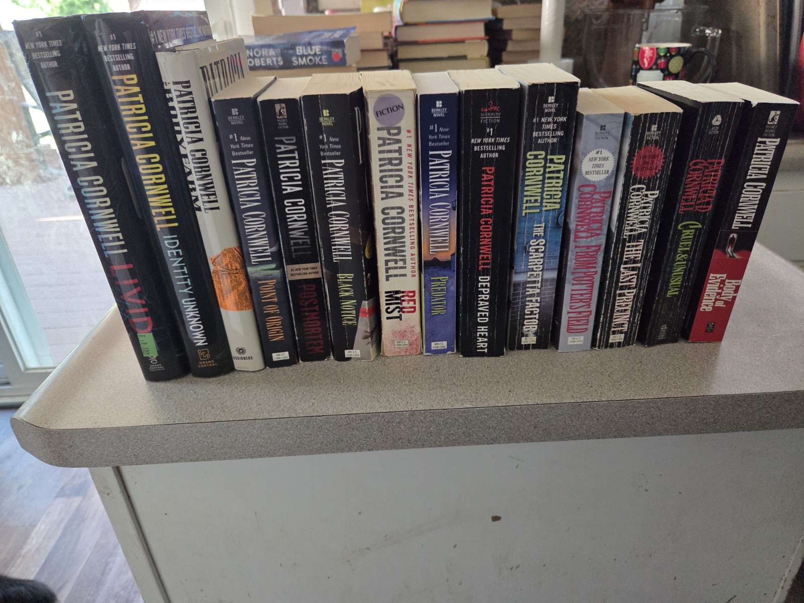 Patricia Cornwell Lot Of 14 Book Kay Scarpetta Series. HC & PB