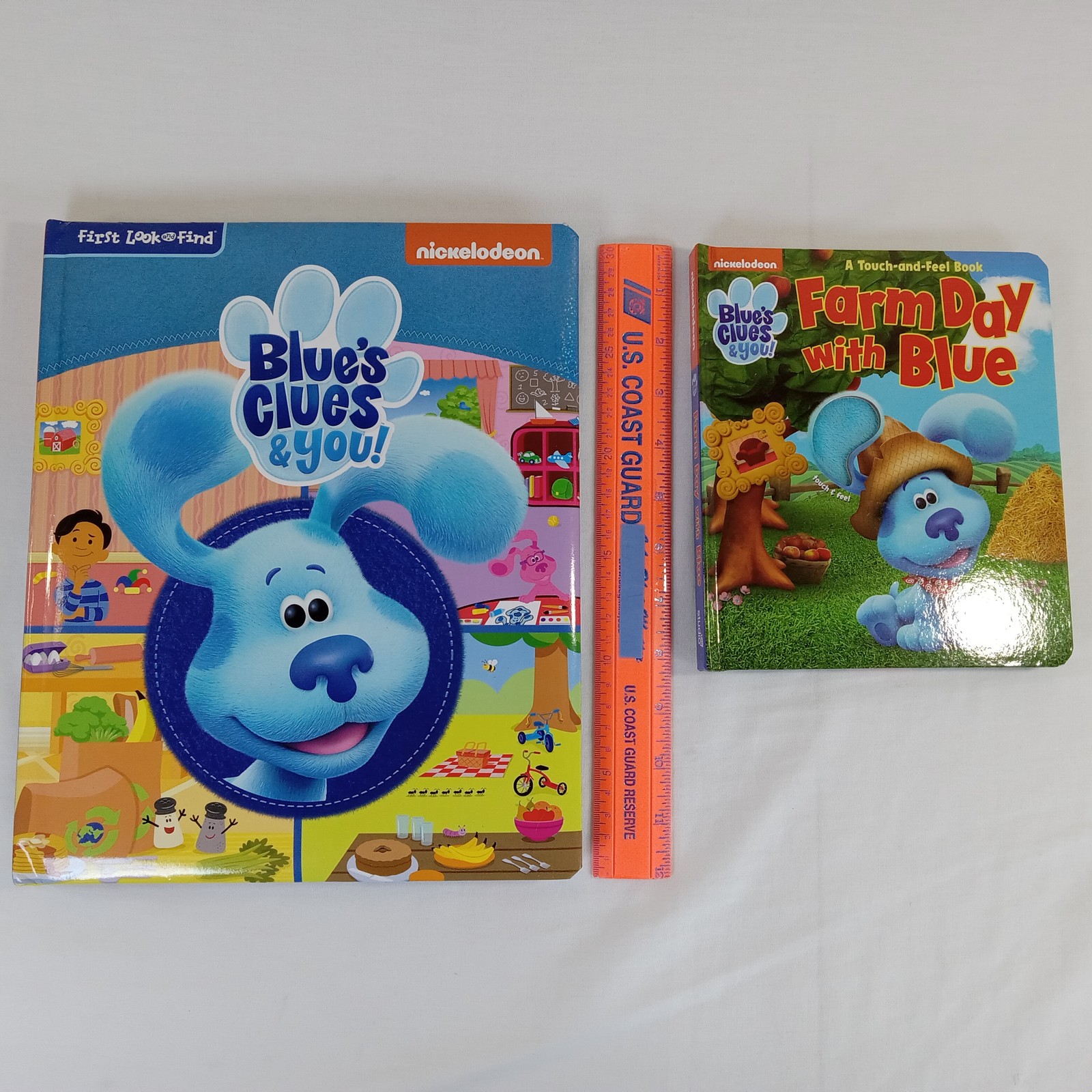 Blue’s Clues & You! First Look & Find + Farm Day Touch-and-Feel Book Set