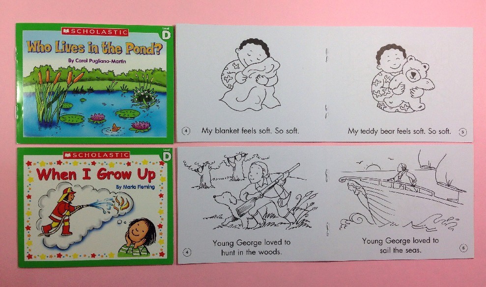 Childrens Books Kindergarten First Grade Leveled Set Learning to Read Lot 60