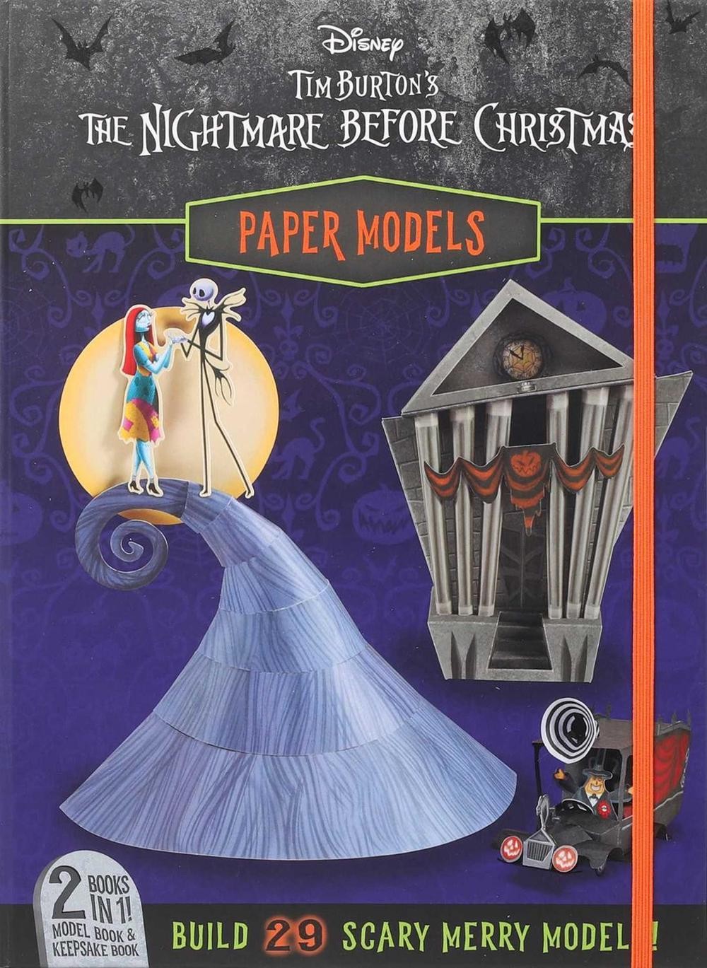 Disney: Tim Burton’s The Nightmare Before Christmas Paper Models by Arie Kaplan