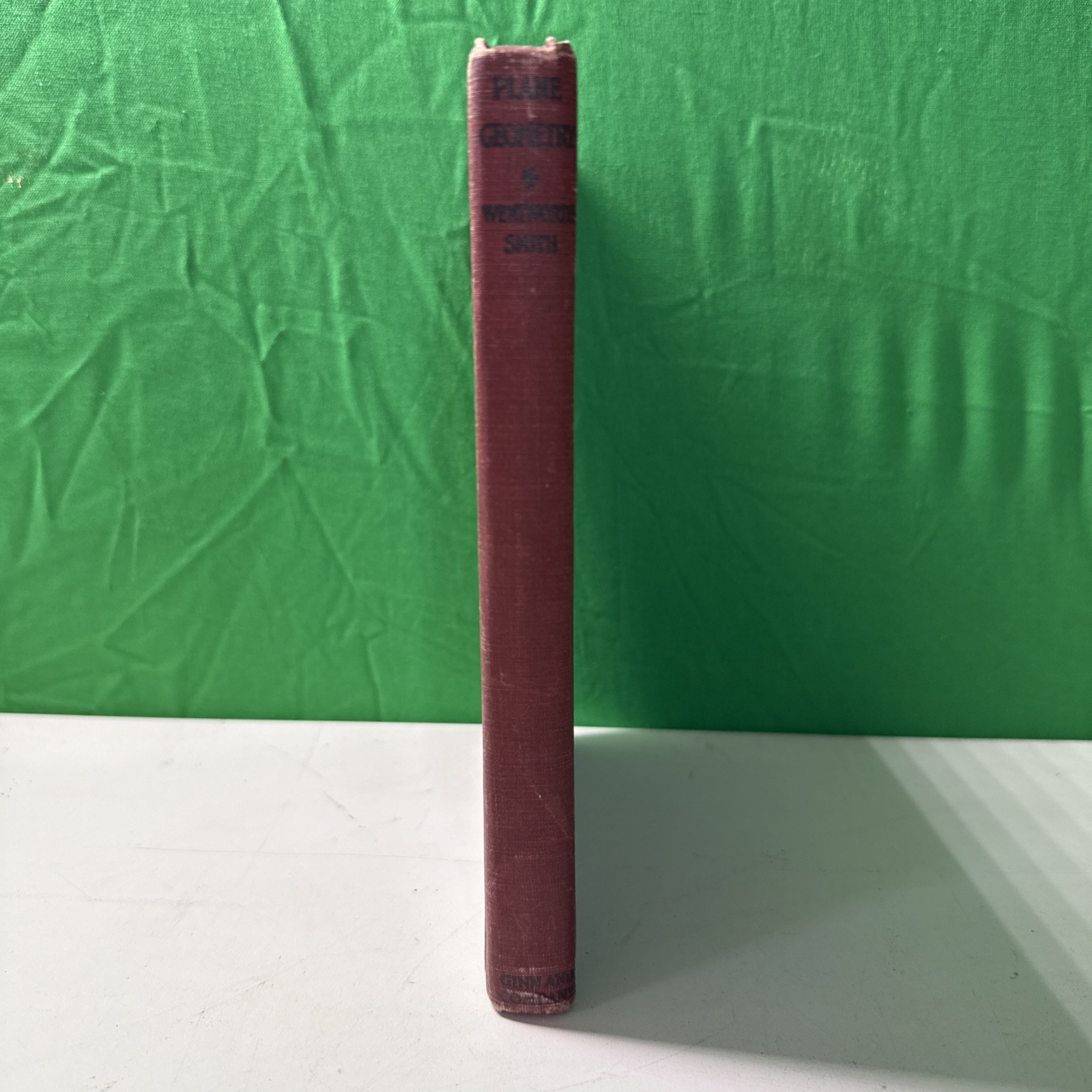 Plane Geometry 1888 1938 George Wentworth David Smith Math Textbook 297 Pages