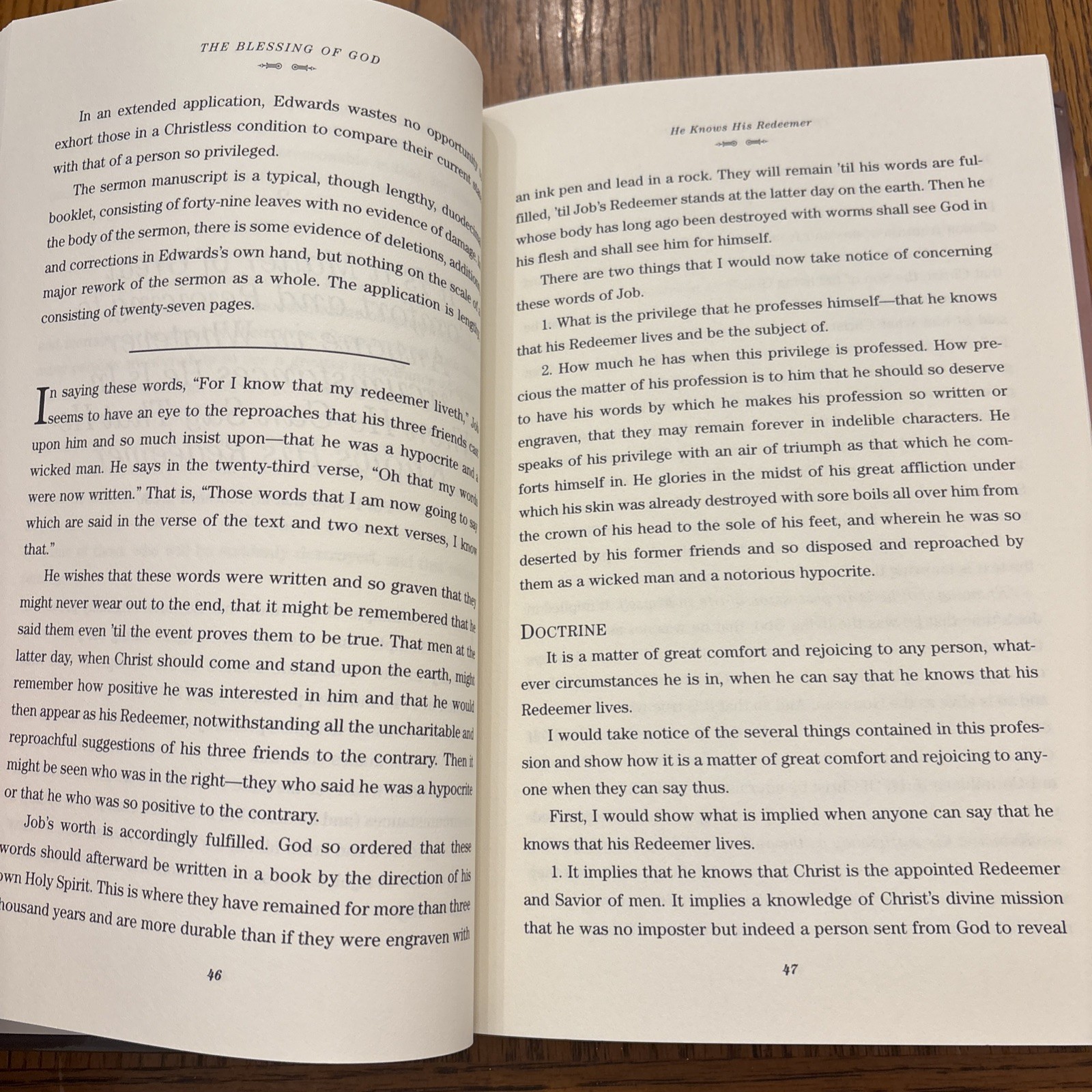 The Blessing Of God By Jonathan Edwards HB