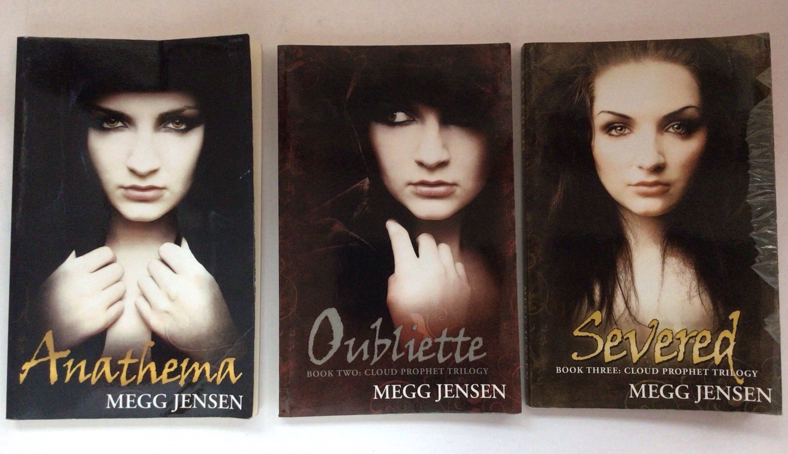 Fantasy PB Complete CLOUD PROPHET Trilogy Megg Jensen Anathema Oubliette Severed
