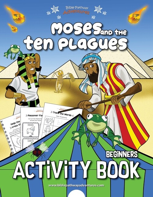 Moses And The Ten Plagues Activity Book