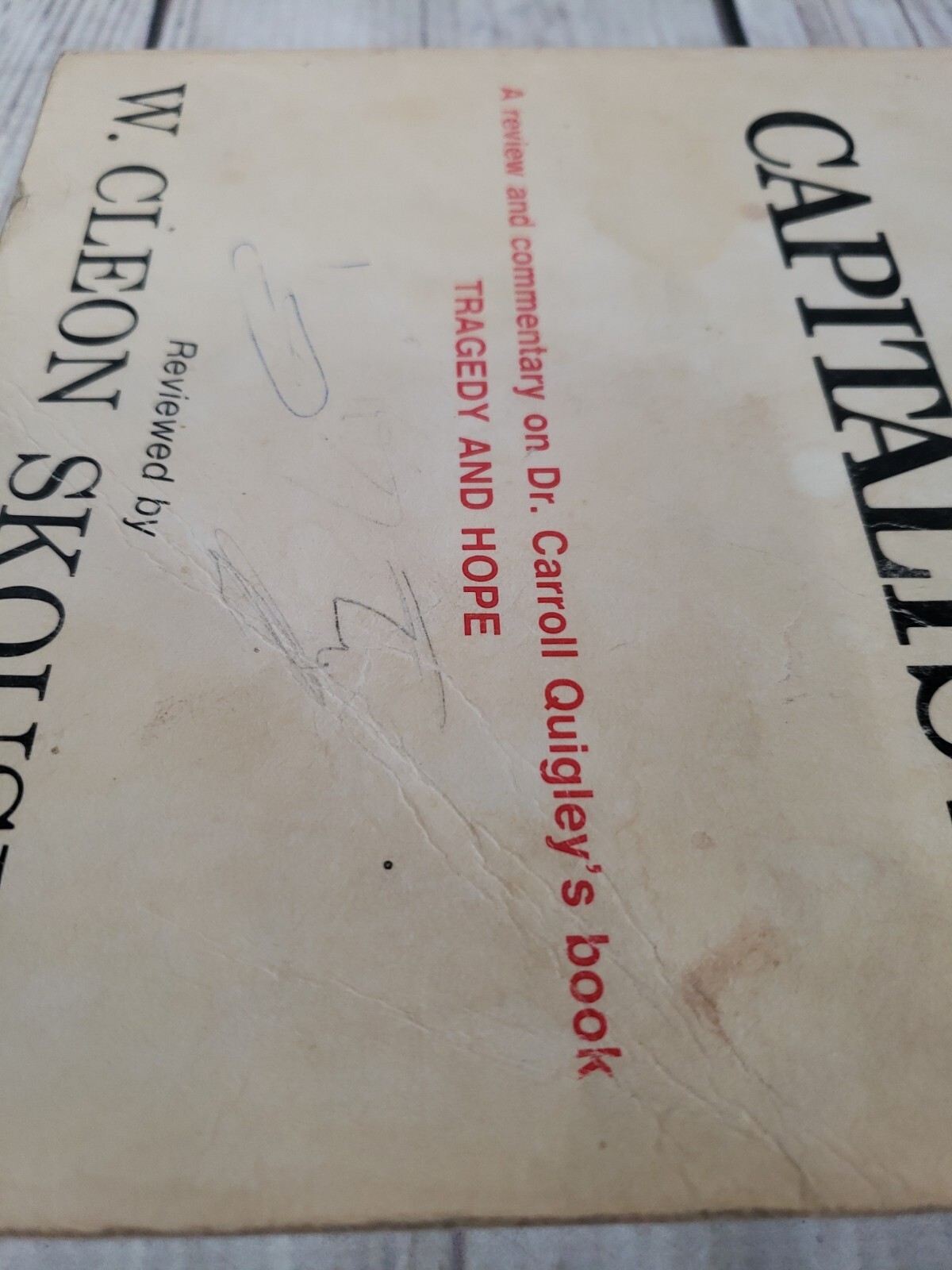 The Naked Capitalist – A Review And Commentary On Dr. Carroll Quigley’s Book Tra