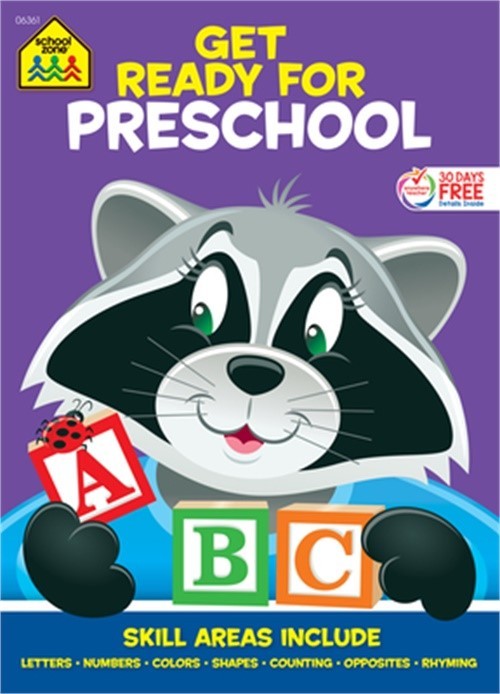 Get Ready for Preschool P Ages 3-5 (Paperback or Softback)