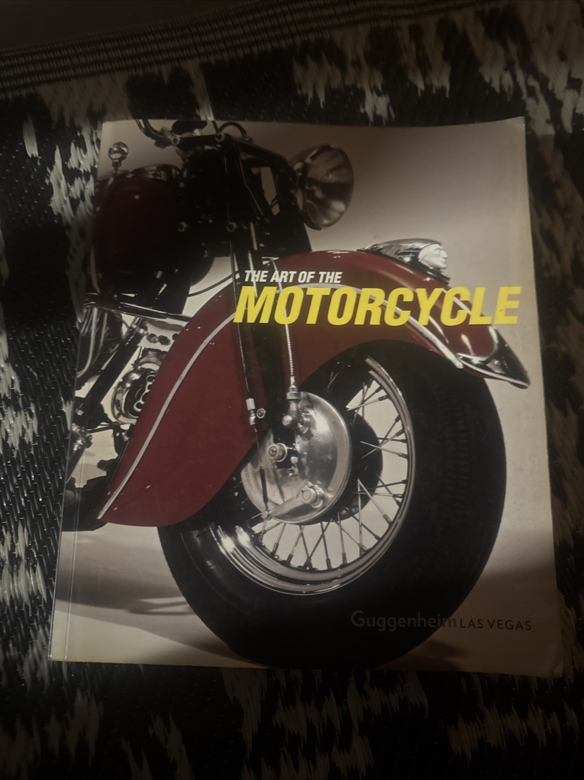 THE ART OF THE MOTORCYCLE ~ GUGGENHEIM LAS VEGAS ~ LARGE BOOK / 446 PAGES