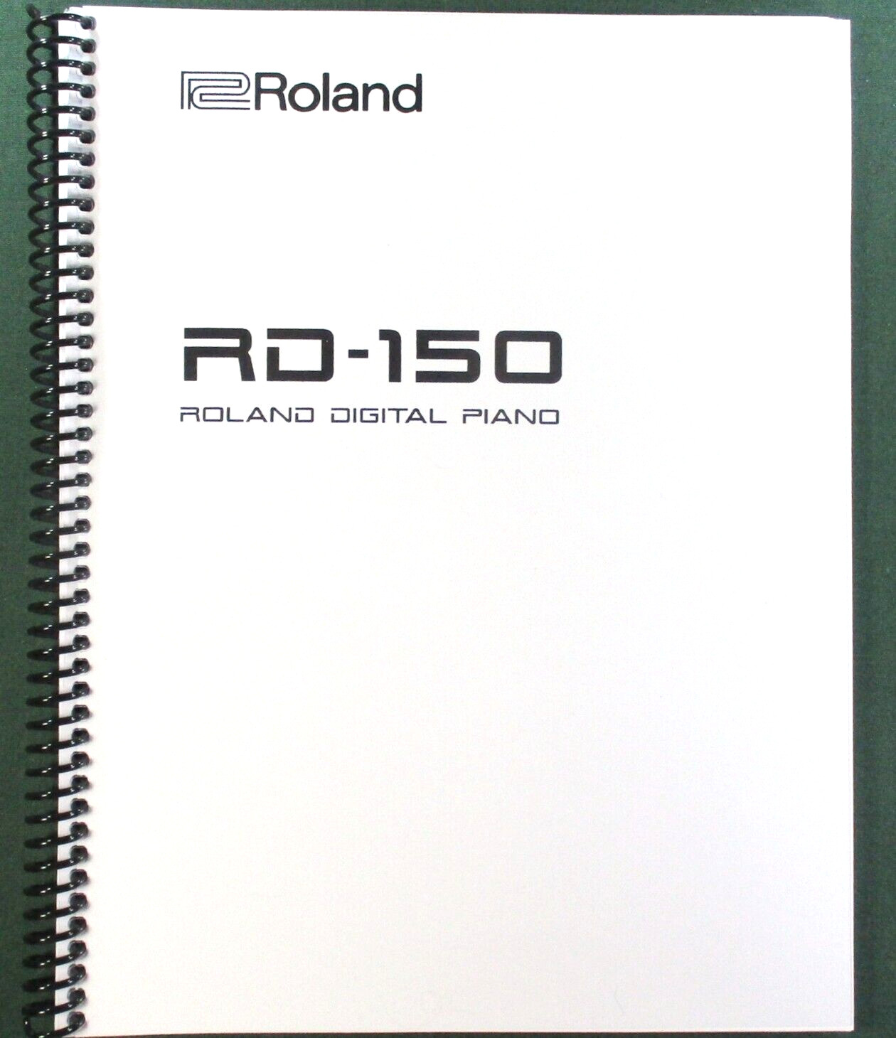 Roland RD-150 Owner’s Instruction Manual: 28 Pages & Protective Covers!