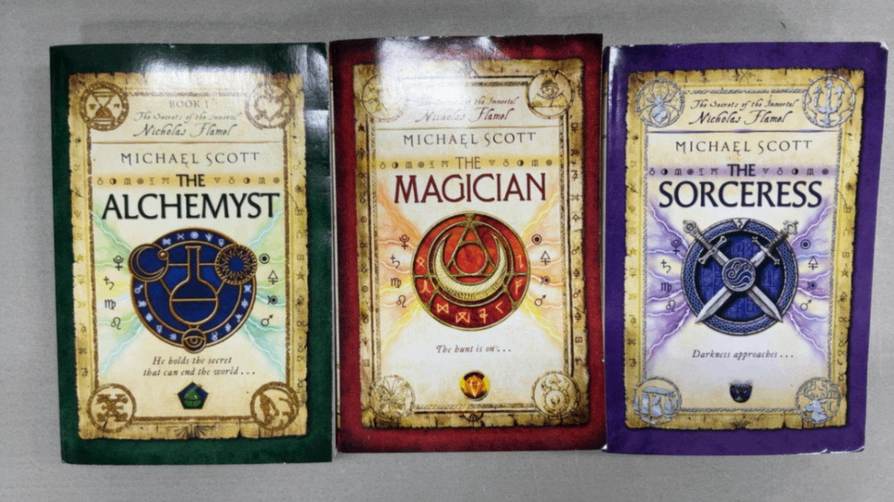 Michael Scott The Secrets 3 Book Set