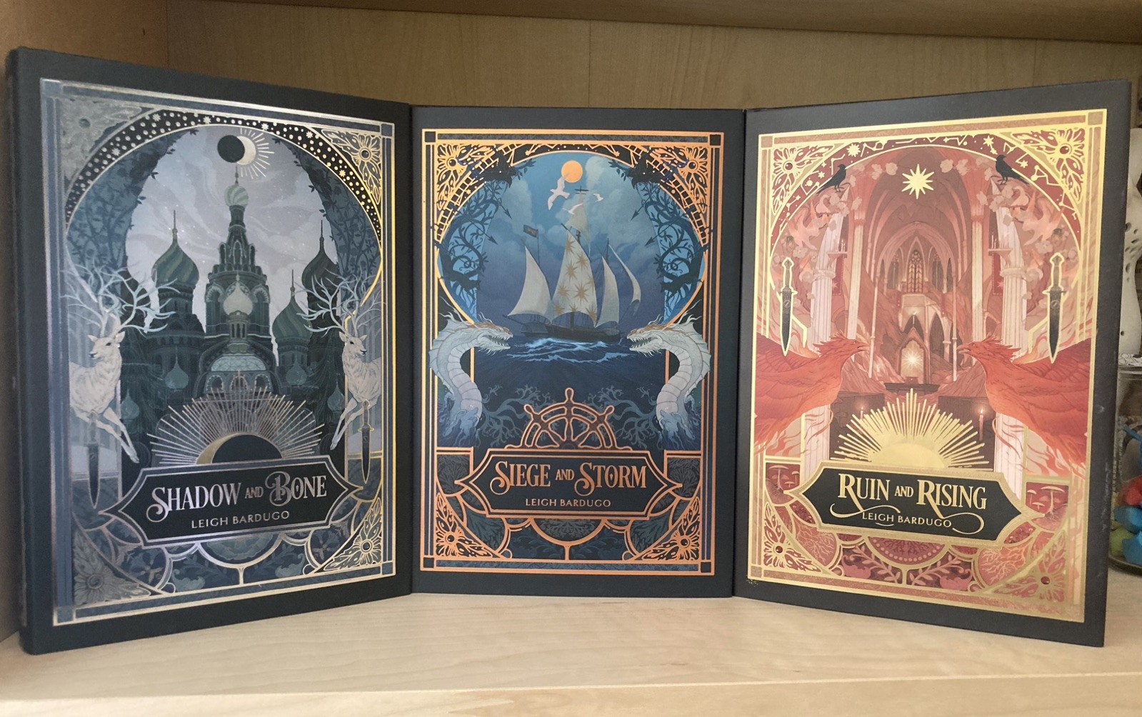 Shadow & Bone Grisha Trilogy By Leigh Bardugo OWLCRATE Exclusive Edition