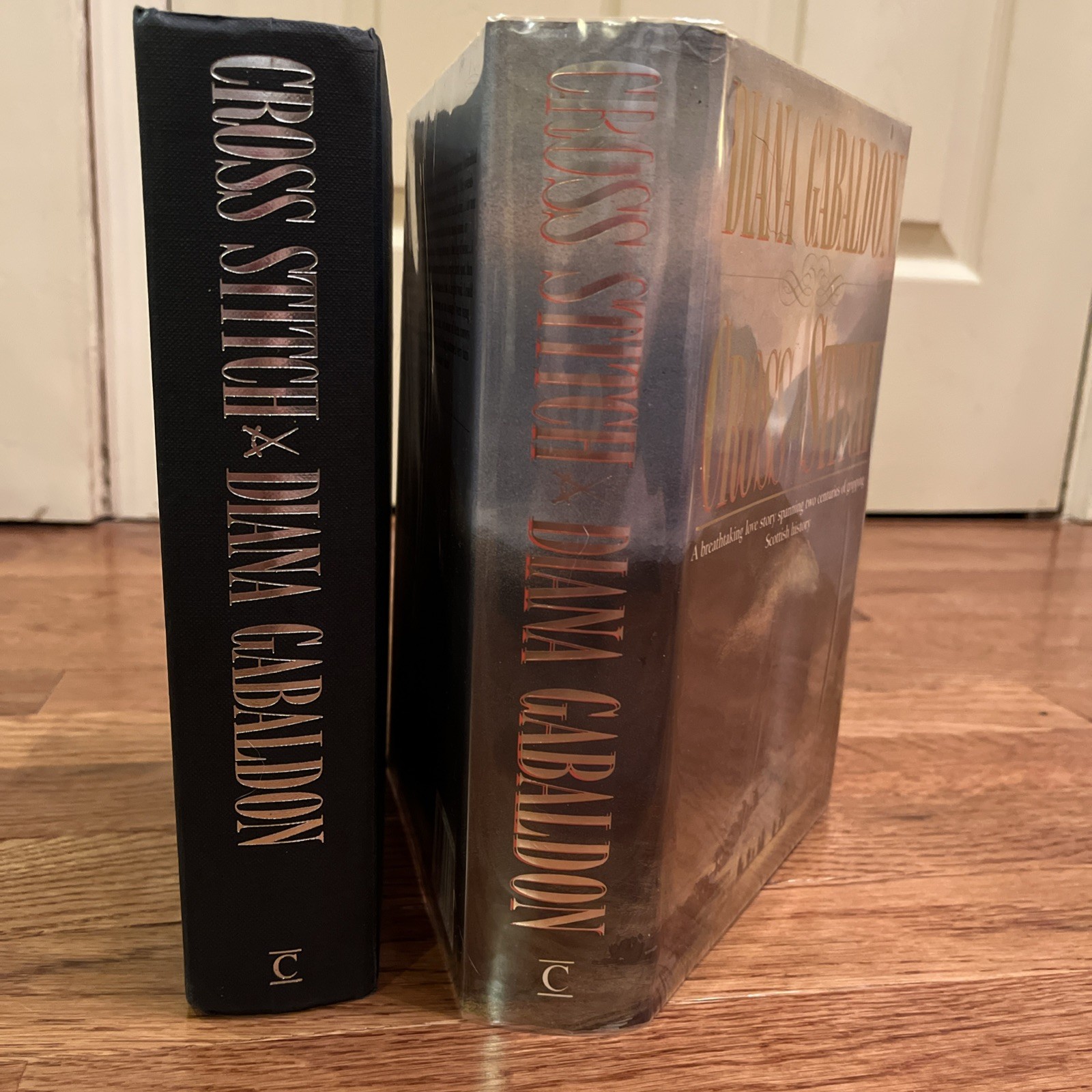 Diana Gabaldon Flat Signed Cross Stitch 1 of 2000 (Outlander Book One, 1991 UK)