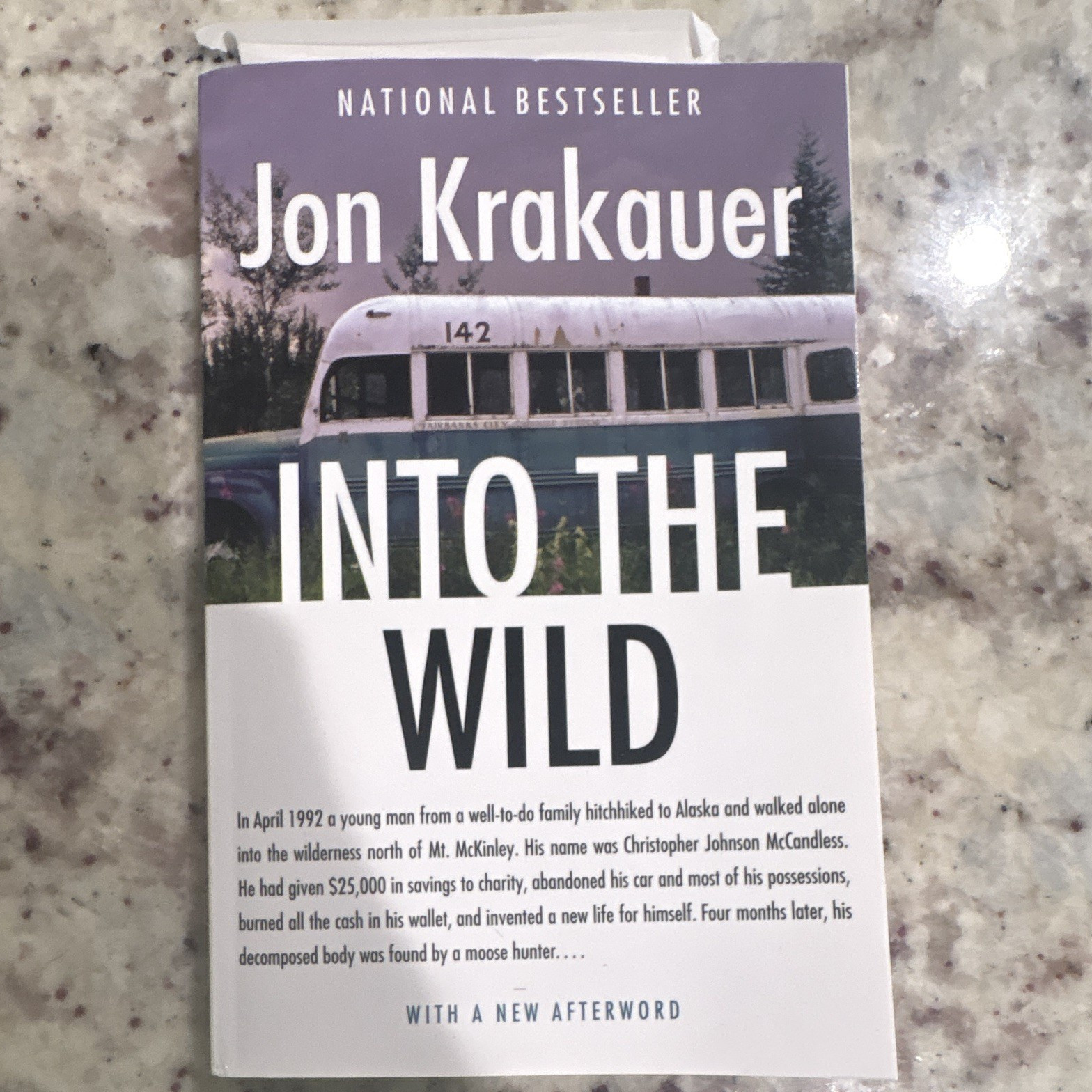 Jon Krakauer Into the Wild 1997 Trade Paperback Vintage Books w/ New Afterword