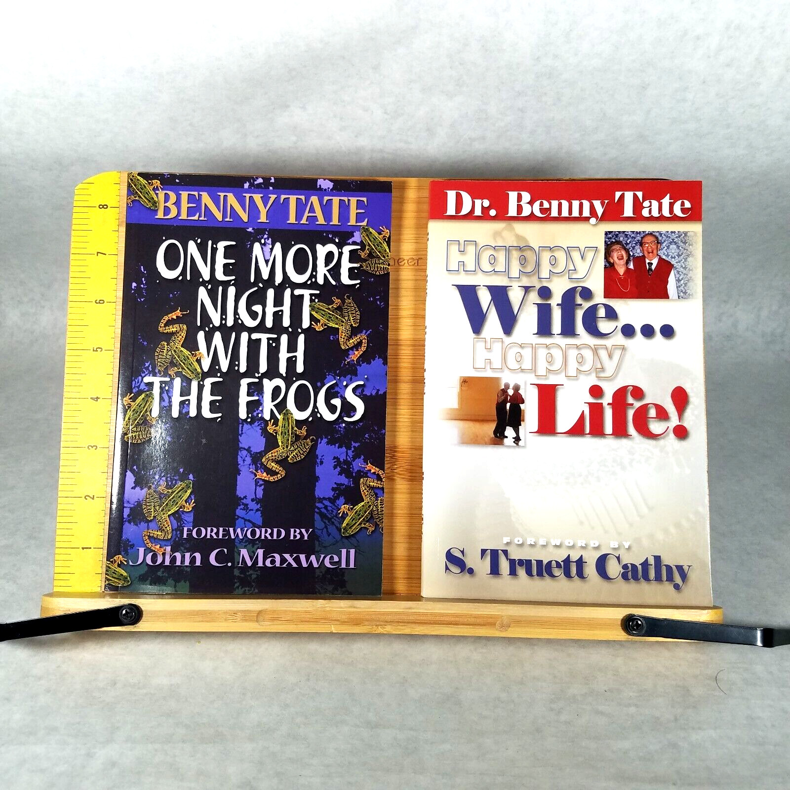 Benny Tate Lot of 2 *AUTOGRAPHED* Trade Paperbacks – LIKE NEW!