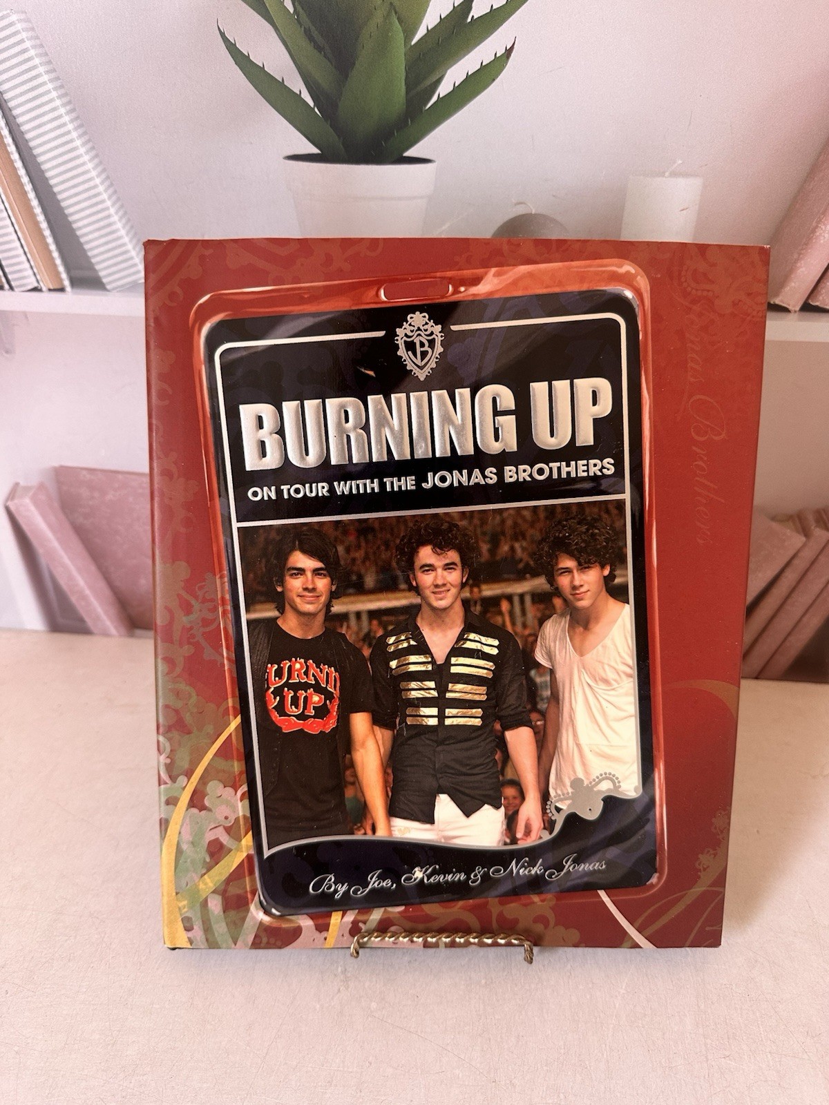 On Tour With The Jonas Brothers 2008 Hardcover 144 Pages Tons Of Vintage Photos