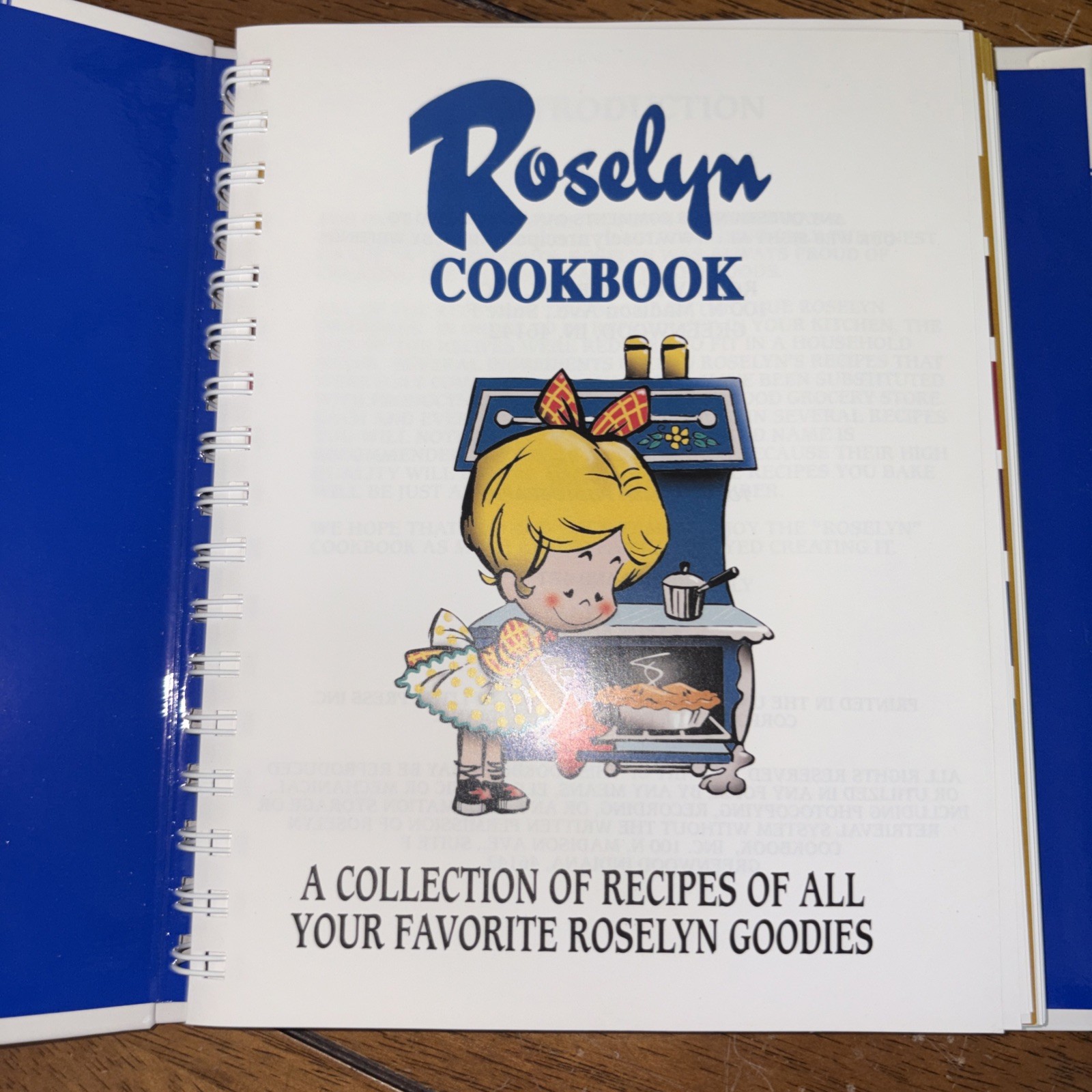 Roselyn Cookbook NWOT