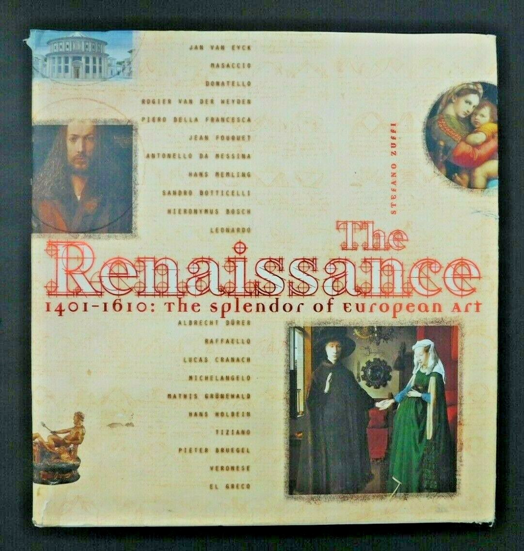 Oversize art book History of European RENAISSANCE 480 pages 100s of photos HCDJ