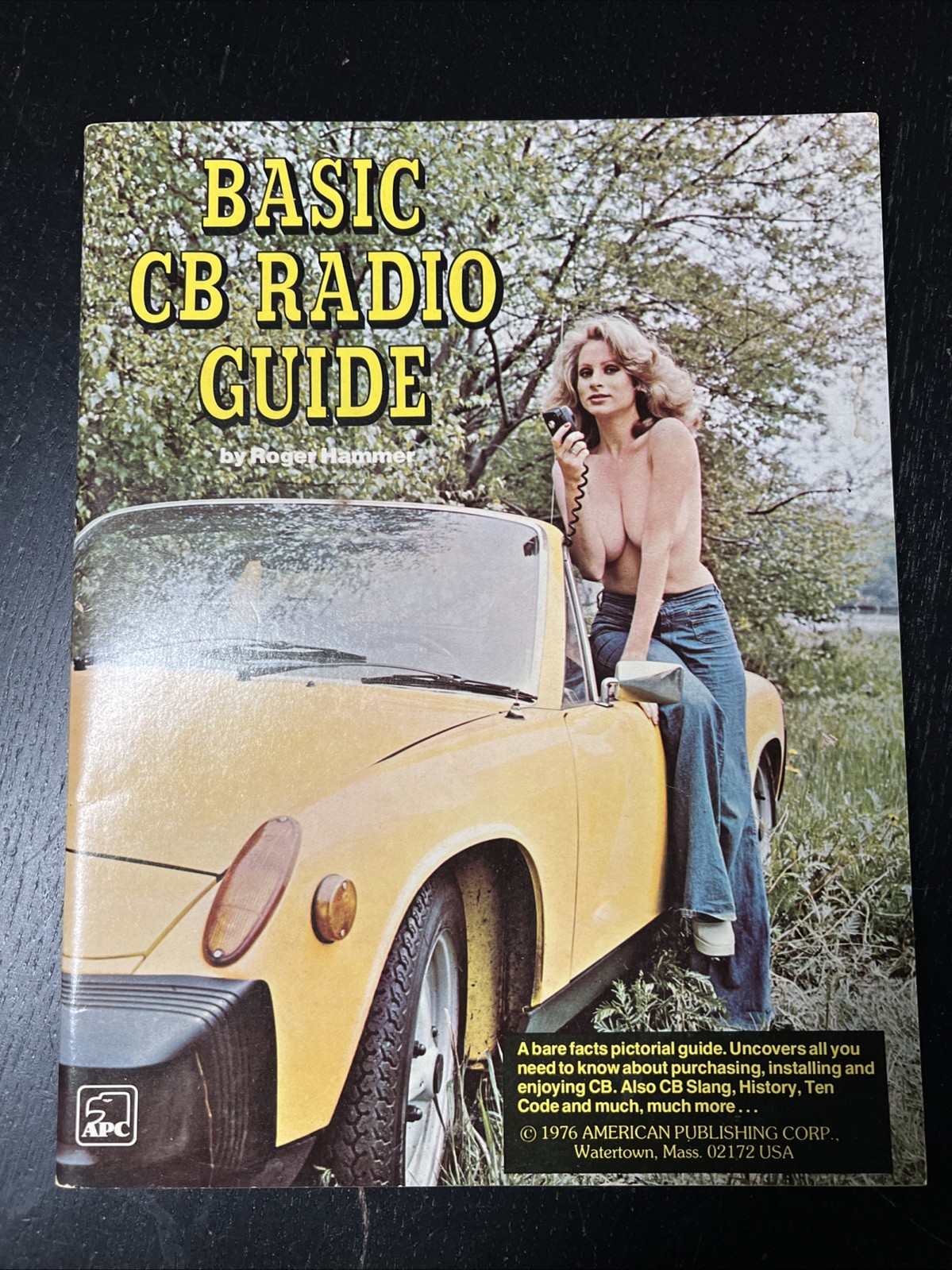 Basic CB Radio Guide Bare Facts Pictorial Photo 1976 Risque Humor