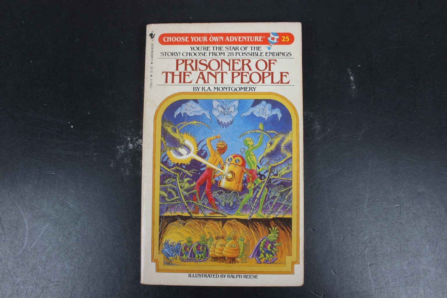 Prisoner of the Ant People R.A. Montgomery 1983 Choose Your Own Adventure Bantam