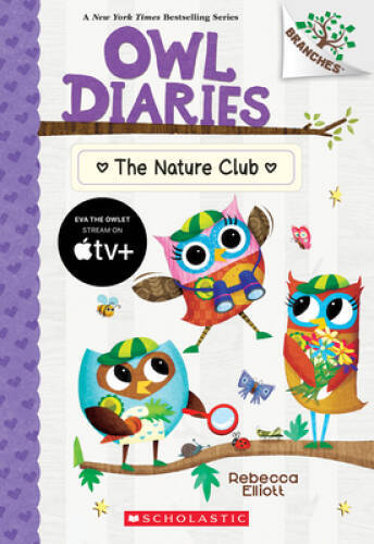 The Nature Club: A Branches Book (Owl Diaries 18) – Paperback – GOOD