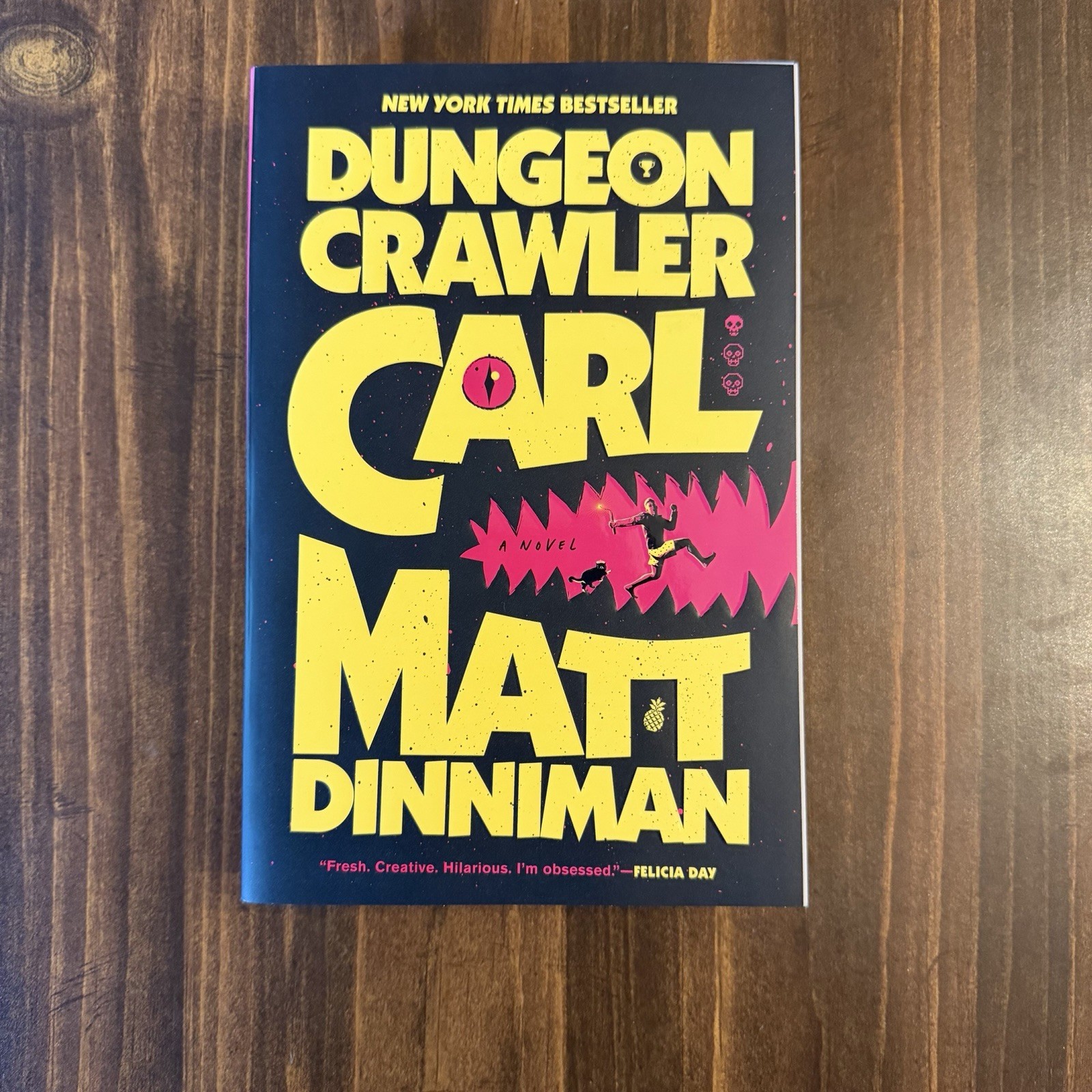 Matt Dinniman Dungeon Crawler Carl SIGNED Paperback