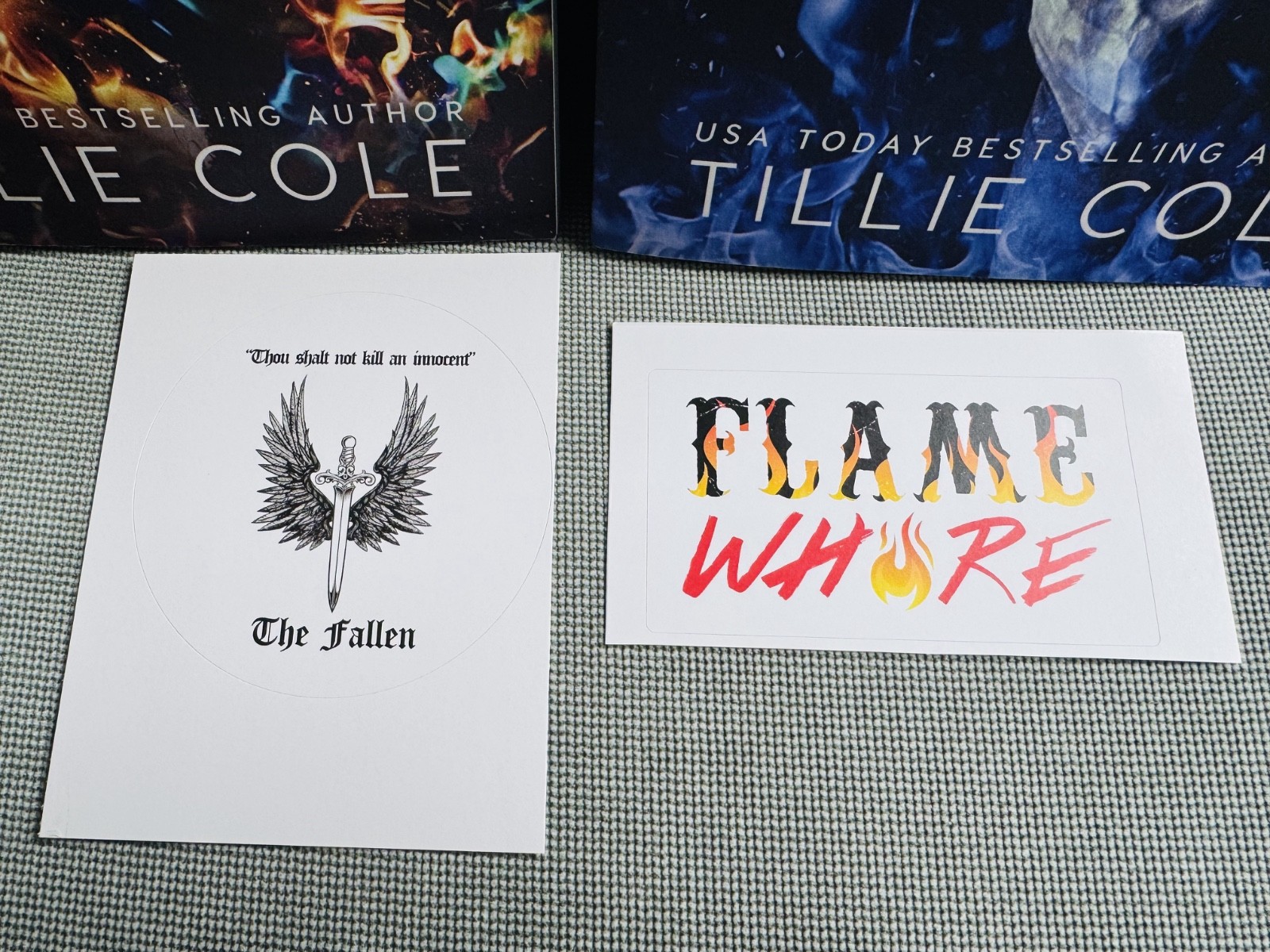 Tillie Cole – The Fallen: Genesis & Raphael, (Deadly Virtues), Signed OOP PB