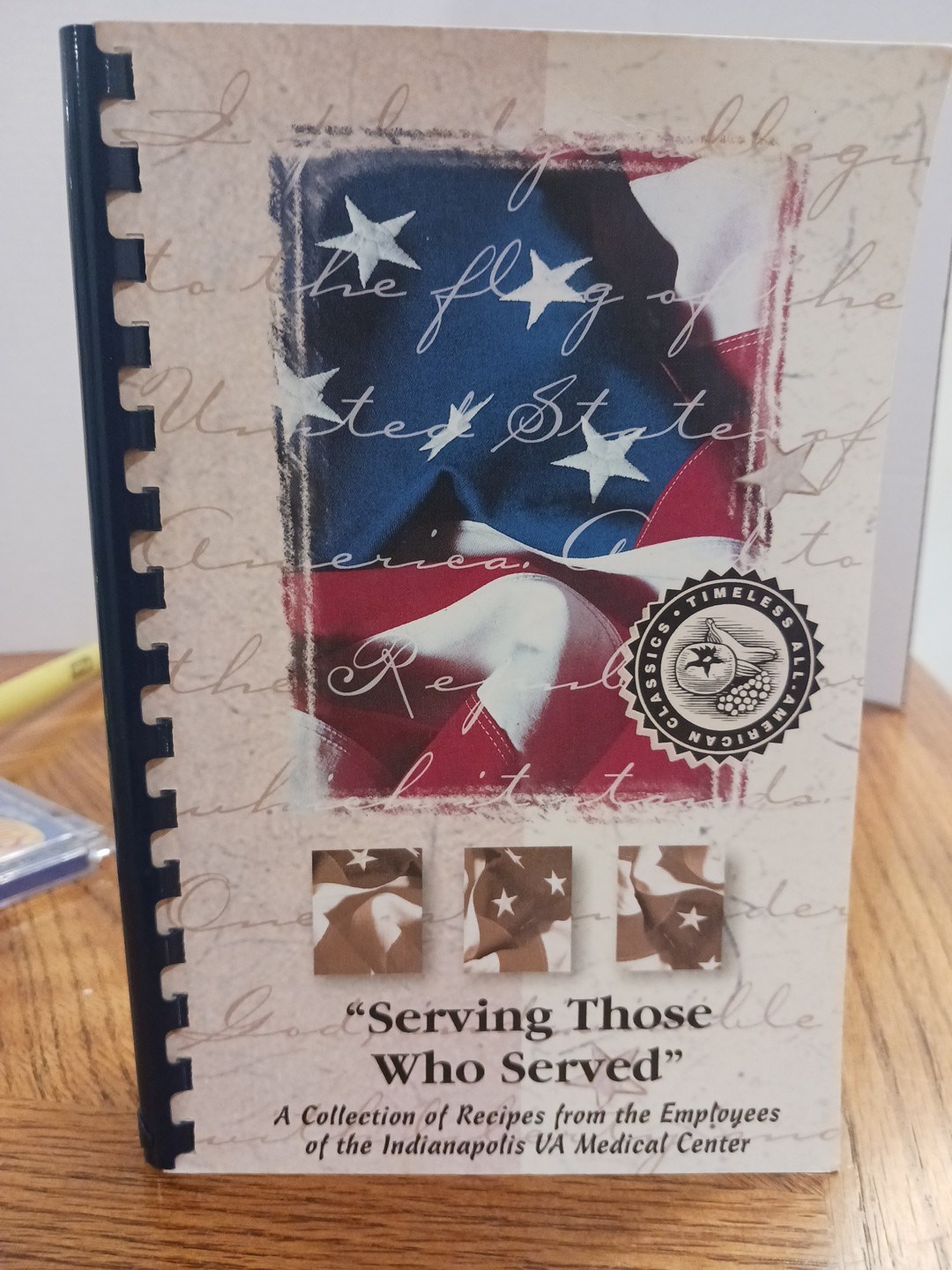 Morris Press Recipe Book-Employees of Indianapolis VA Medical Center