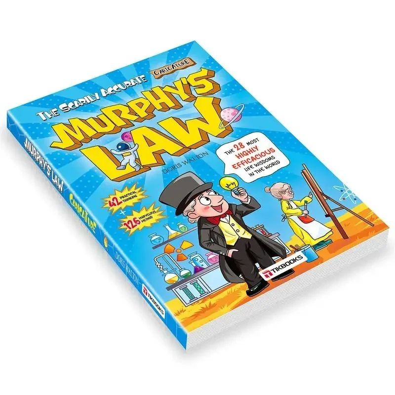 Murphy’s Law Learning Book for Kids 8-12 with 128 Pages Paperback Illustrated